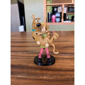 Vintage 1998 Scooby-Doo & Shaggy Cake Topper Hanna-Barbera Bakery Crafts 4"